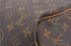 Authentic Louis Vuitton Monogram Keepall Bandouliere 55 M41414 Boston Bag 8400F