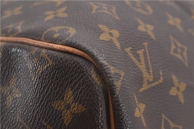 Authentic Louis Vuitton Monogram Keepall Bandouliere 55 M41414 Boston Bag 8400F