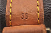 Authentic Louis Vuitton Monogram Keepall Bandouliere 55 M41414 Boston Bag 8400F