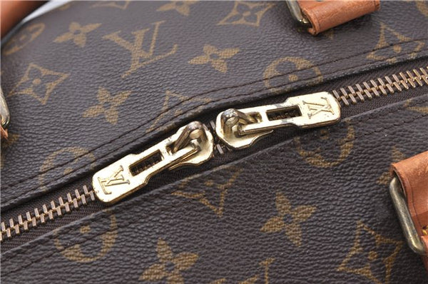 Authentic Louis Vuitton Monogram Keepall Bandouliere 55 M41414 Boston Bag 8400F