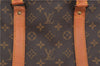 Authentic Louis Vuitton Monogram Keepall Bandouliere 55 M41414 Boston Bag 8400F