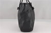 Authentic GUCCI Vintage Shoulder Hand Tote Bag Leather 267903 Black 8402F