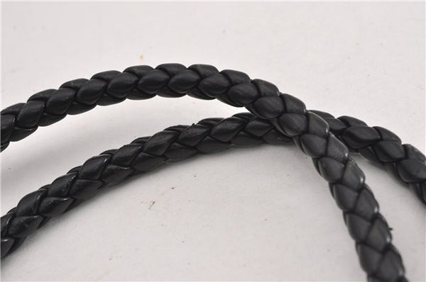 Authentic GUCCI Vintage Shoulder Hand Tote Bag Leather 267903 Black 8402F