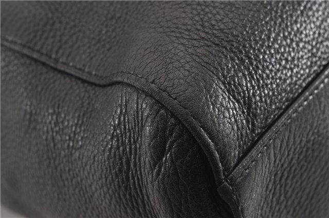 Authentic GUCCI Vintage Shoulder Hand Tote Bag Leather 267903 Black 8402F