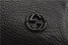 Authentic GUCCI Vintage Shoulder Hand Tote Bag Leather 267903 Black 8402F