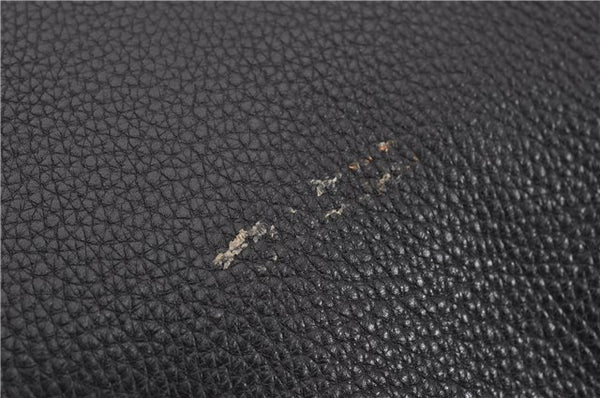 Authentic GUCCI Vintage Shoulder Hand Tote Bag Leather 267903 Black 8402F