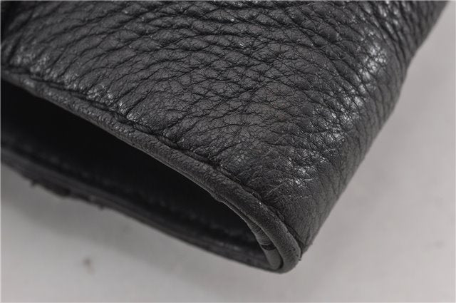 Authentic GUCCI Vintage Shoulder Hand Tote Bag Leather 267903 Black 8402F