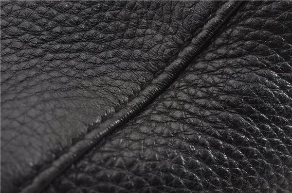 Authentic GUCCI Vintage Shoulder Hand Tote Bag Leather 267903 Black 8402F