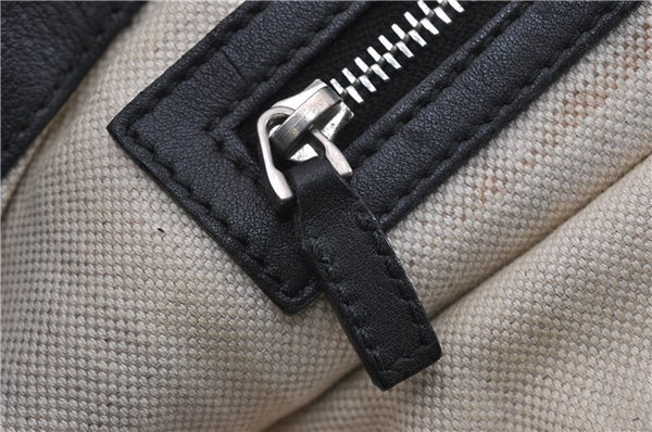 Authentic GUCCI Vintage Shoulder Hand Tote Bag Leather 267903 Black 8402F