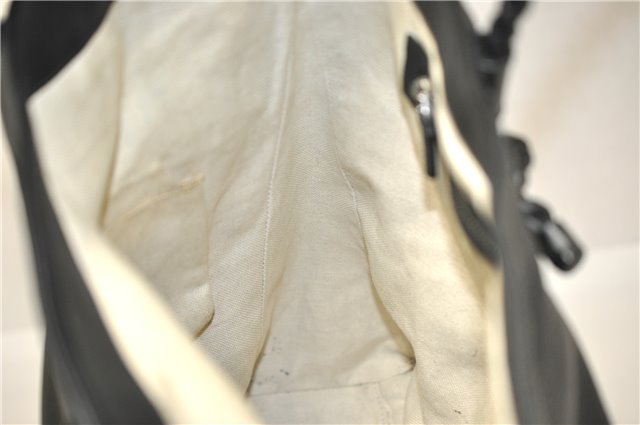 Authentic GUCCI Vintage Shoulder Hand Tote Bag Leather 267903 Black 8402F