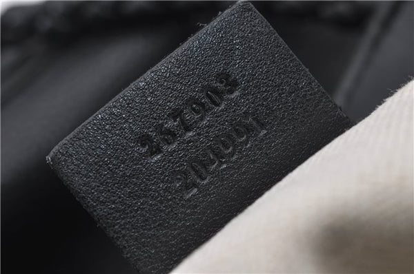 Authentic GUCCI Vintage Shoulder Hand Tote Bag Leather 267903 Black 8402F