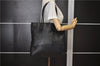 Authentic GUCCI Vintage Shoulder Hand Tote Bag Leather 267903 Black 8402F