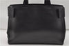 Authentic PRADA Leather Nappa Shoulder Tote Bag Black 8403D