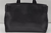 Authentic PRADA Leather Nappa Shoulder Tote Bag Black 8403D