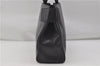 Authentic PRADA Leather Nappa Shoulder Tote Bag Black 8403D