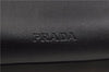 Authentic PRADA Leather Nappa Shoulder Tote Bag Black 8403D