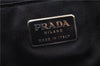 Authentic PRADA Leather Nappa Shoulder Tote Bag Black 8403D