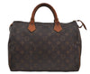 Authentic Louis Vuitton Monogram Speedy 30 Hand Boston Bag M41526 LV 8404D