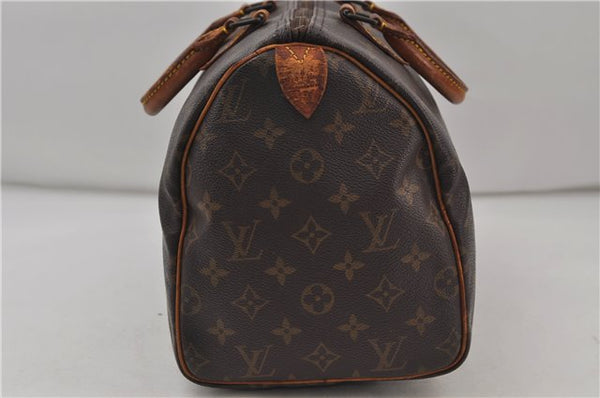 Authentic Louis Vuitton Monogram Speedy 30 Hand Boston Bag M41526 LV 8404D