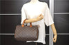 Authentic Louis Vuitton Monogram Speedy 30 Hand Boston Bag M41526 LV 8404D