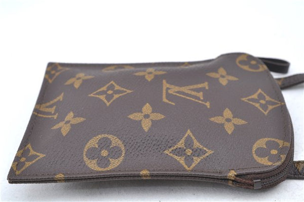 Auth Louis Vuitton Monogram Pochette Secret Shoulder Bag Pouch Old Model 8406C