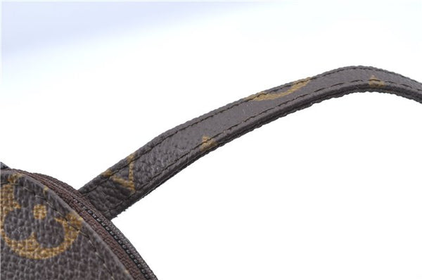 Auth Louis Vuitton Monogram Pochette Secret Shoulder Bag Pouch Old Model 8406C