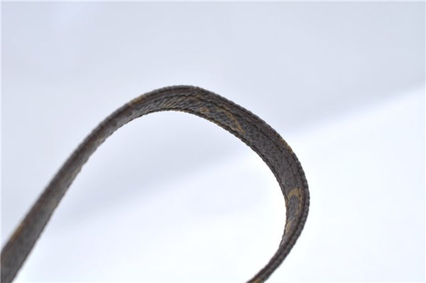 Auth Louis Vuitton Monogram Pochette Secret Shoulder Bag Pouch Old Model 8406C