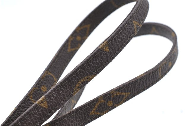 Auth Louis Vuitton Monogram Pochette Secret Shoulder Bag Pouch Old Model 8406C