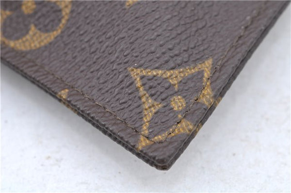 Auth Louis Vuitton Monogram Pochette Secret Shoulder Bag Pouch Old Model 8406C