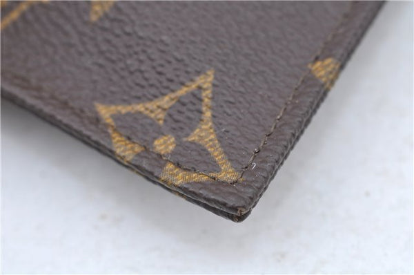 Auth Louis Vuitton Monogram Pochette Secret Shoulder Bag Pouch Old Model 8406C