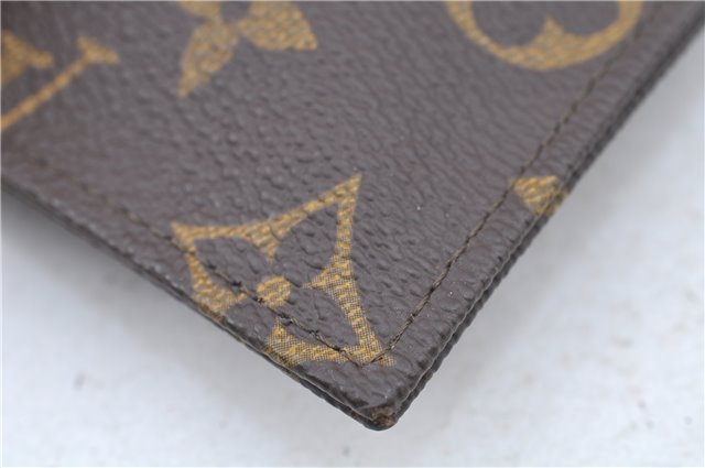 Auth Louis Vuitton Monogram Pochette Secret Shoulder Bag Pouch Old Model 8406C