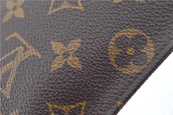 Auth Louis Vuitton Monogram Pochette Secret Shoulder Bag Pouch Old Model 8406C