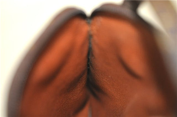 Auth Louis Vuitton Monogram Pochette Secret Shoulder Bag Pouch Old Model 8406C