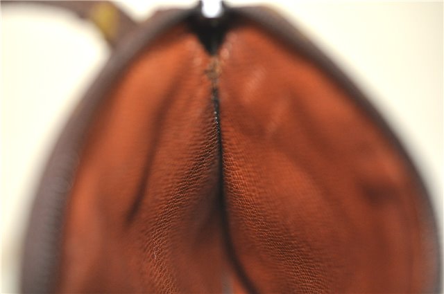 Auth Louis Vuitton Monogram Pochette Secret Shoulder Bag Pouch Old Model 8406C