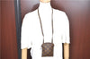Auth Louis Vuitton Monogram Pochette Secret Shoulder Bag Pouch Old Model 8406C