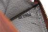 Authentic LOUIS VUITTON Epi Pochette Accessoires Pouch Brown M52953 LV 8409C