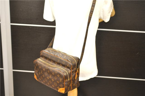 Authentic LOUIS VUITTON Monogram Nile Shoulder Cross Body Bag M45244 LV 8410C