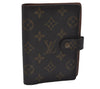 Authentic Louis Vuitton Monogram Agenda PM Day Planner Cover R20005 LV 8411D