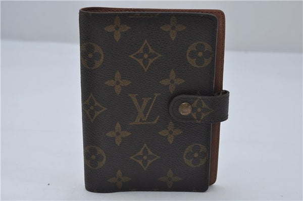 Authentic Louis Vuitton Monogram Agenda PM Day Planner Cover R20005 LV 8411D