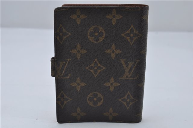 Authentic Louis Vuitton Monogram Agenda PM Day Planner Cover R20005 LV 8411D