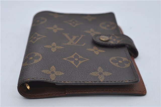 Authentic Louis Vuitton Monogram Agenda PM Day Planner Cover R20005 LV 8411D