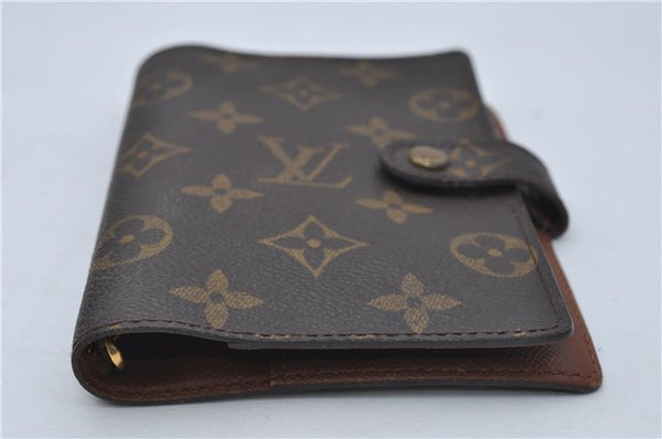 Authentic Louis Vuitton Monogram Agenda PM Day Planner Cover R20005 LV 8411D