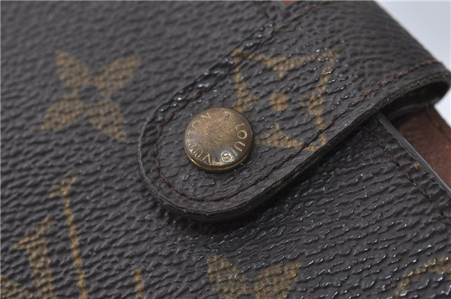 Authentic Louis Vuitton Monogram Agenda PM Day Planner Cover R20005 LV 8411D