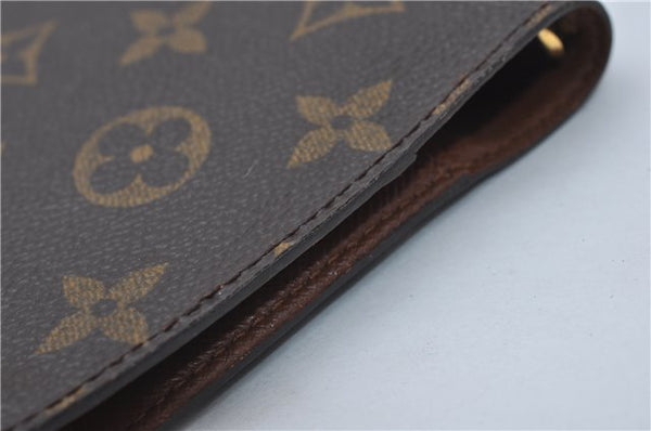 Authentic Louis Vuitton Monogram Agenda PM Day Planner Cover R20005 LV 8411D