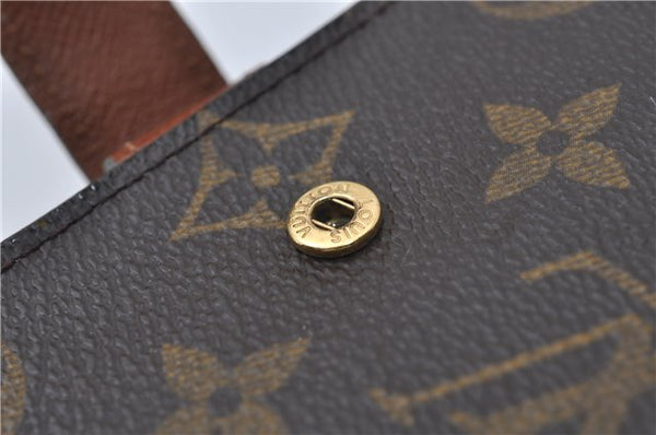 Authentic Louis Vuitton Monogram Agenda PM Day Planner Cover R20005 LV 8411D