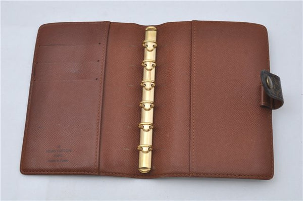 Authentic Louis Vuitton Monogram Agenda PM Day Planner Cover R20005 LV 8411D