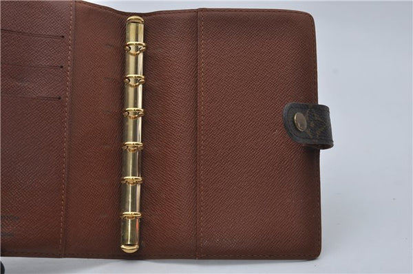 Authentic Louis Vuitton Monogram Agenda PM Day Planner Cover R20005 LV 8411D