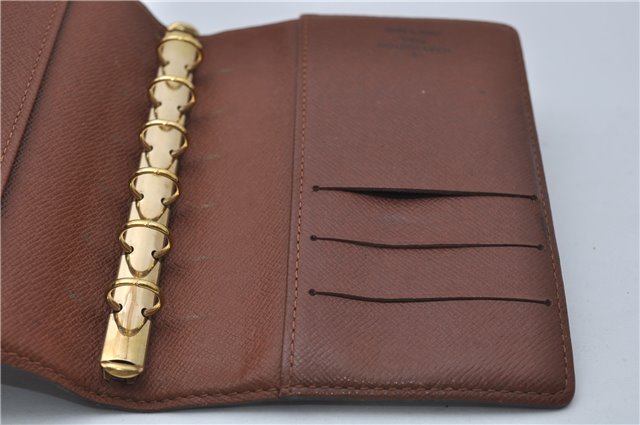 Authentic Louis Vuitton Monogram Agenda PM Day Planner Cover R20005 LV 8411D