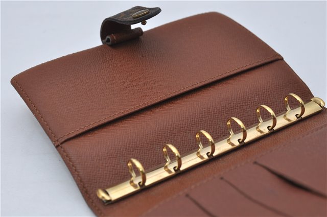 Authentic Louis Vuitton Monogram Agenda PM Day Planner Cover R20005 LV 8411D