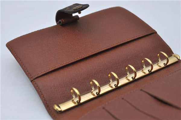 Authentic Louis Vuitton Monogram Agenda PM Day Planner Cover R20005 LV 8411D